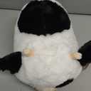 Aurora Adorable Spudsters Tutie Cow Stuffed Animal - Round Shape Makes for Comforting Cuddles - Perfect for Kids All Ages and Animal Loving Adults - White 10 Inches