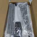 Tablet Floor Stand with 5LB Metal Base, Overhead Bed Phone Stand Angle Height Adjustable Holder, Universal Floor Stand Compatible with iPhone iPad Pro Air Mini, Samsung Tab, Kindle, E-Readers