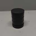 Furniture Risers Bed Risers Heavy Duty 1 inch, 2 inch, 3 inch, 4 inch Round Adjustable Bed Lifts Riser for Desk Legs Table Couch Sofa Chair Refrigerator Washing Machine (1+1+1 Inch, Black, 4 Pack )