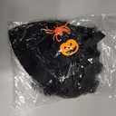 Halloween Pet Spider Costume Cosplay Horrific Furry Cat Dress Up Accessory S, Halloween Pet Spider Costume/5951 with Halloween Hat