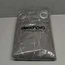 Deconovo Blackout Grommet Silver Pattern Printed Curtains, Dark Grey, 52"W x 84"L