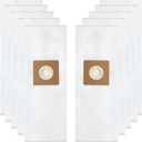 10 Pack Type Y HEPA Vacuum Bags Replacement Compatible with Hoover Type Y, Z, YZ HEPA bag 4010100Y, AH10040, 902419001, 4010801Y