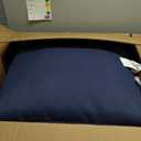 Arden Outdoor Deep Seat Cushion Set, 24 in x 24 in, Weather-Proof, Rain-Proof, Fade Resistant Patio Cushion for Chair, Sofa, and Couch Sapphire Blue Leala (1 Pack)