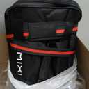 mixi Travel Bag with Wheels Expandable Foldable Luggage Bag Collapsible Rolling Travel Bag Duffel Bag Large Capacity Suitcase for Men Women, Black