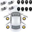 Door Lights Logo Projector for BMW Car Door Lights Logo,Fits 1/3/4/5/6/7 & X1/X2/X3/X4/X5/X6/M Series&MINI Cooper Vehicles,Ultra-Brights