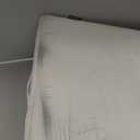 Bedluxe Wedge Pillow, 10 inch Bed Wedge Pillow for Headboard, Pillow Wedge for Acid Reflux Relief, Sleeping, Back Pain Relief, Snoring, Triangle Pillow Wedge, White/Grey