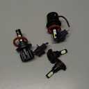 Compatible for 2007 2008 2009 2010 2011 2012 2013 2014 GMC Yukon Light Bulbs Fog Lights, Plug n Play, Powersports Bulbs for Off road, 4-Pack