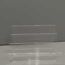 Boloyo Acrylic File Holder,1PC 3 Sections Clear File Organizer Mail Letter Sorter Desktop Folder Holder for Home Office School Envelope Bill Filling Paper Document