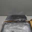 150L Laundry Hamper with Wheels, Rolling Laundry Basket with Metal Frame and Removable Bag, Large & Tall Dirty Clothes Hampers for Bedroom Aesthetic, Laundry Room, Bathroom, Dorm-Black (40GAL)