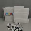 Marquee Numbers 50 Light up Numbers 4ft, Pre-Cut Foam Board Kit with Light Bulbs for 50th Anniversary Decoration 50th Birthday Decorations, Assembly Required