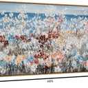 Yihui Arts Framed Flower Canvas Wall Art Enhance Home Decor, 48"L x 24"W