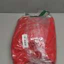 Christian God Jesus Cross White Pullover Hoodie, Red, M