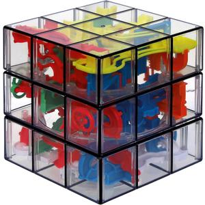 Rubiks Perplexus Fusion 3x3 Gravity 3D Maze Game Brain Teaser Puzzle Ball | Anxiety Relief Items Cool Stuff | Sensory Toys for Adults & Kids Ages 8+