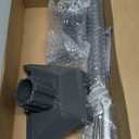 Starlink Gen 3 Mount Adapter Aluminum Alloy, 15.7" Heavy Duty Steel Pivot Pole Pipe with Adjustable Base Mount Kit Compatible with Starlink V3 Standard Dish for Roof