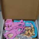 Pregnant Dolls Set of 6 People with Removable Baby, 12 Inch Realistic Mommy Doll Set for Kids, Educational Pregnancy Doll Toy, Role Play Gift for Girls Ages 3+