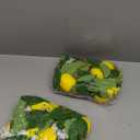 2 Pcs Artificial Lemon Flower Garland Vine, 14 Ft Fake Yellow Lemon Vines Silk Flowers Hanging Floral Garlands Decoration for Room Wall, Flower Themed Party, Wedding Supplies