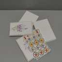 Blank Cards, 30 Pack Blank Greeting Cards, Elegant Gold Foil Blank Note with Envelopes, Perfect Stationery Set For All Occasions, 5 Assorted Floral Designs