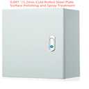 Cold Rolled Steel Electrical Box 16'' x 16'' x 8'' Indoor/Outdoor Thick Electrical Enclosure Box with Mounting Plate IP66 Weatherproof Anti-Rust and Anti-Corrosion (16'' x 16'' x 8'')
