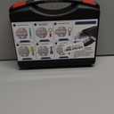 Crimping Tool Set 6PCS - Ratchet Wire Crimping Tool for Heat Shrink,Insulated Nylon,Non-Insulated,wire ferrules,Open Barrel Terminals,Solar Connectors - Crimper with 6 Interchangeable Die