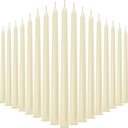 Nuanchu Taper Candles 10 Inch (H) Dripless Tapered Smokeless Long Tall Unscented Dinner Candle for Easter Party Wedding Home Decor Candlesticks, Long Burning (Morandi Colors)