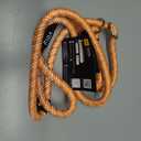 Fida Durable Slip Loop Lead for Large, Medium Dogs, 6 FT x 1/2" Heavy Duty, Comfortable Strong Rope, No Pull Pet Training Leash with Highly Reflective, Orange