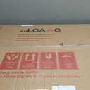 LOAAO 24X36 Gold Bathroom Mirror, Rounded Rectangle Gold Frame Mirror, Brushed Gold Bathroom Vanity Mirror Wall-Mounted, Anti-Rust, Hangs Horizontally or Vertically