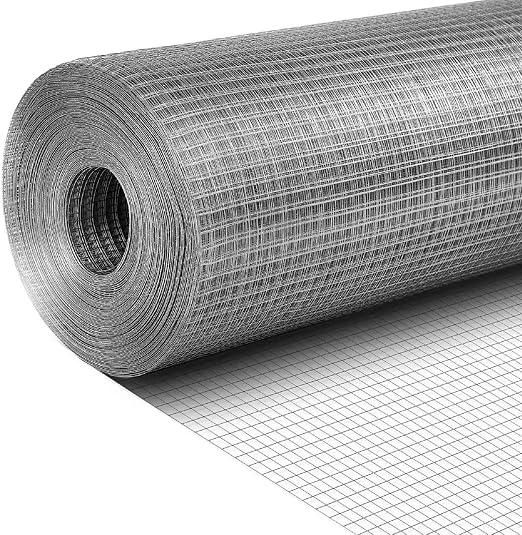 Tatuo Hardware Cloth 1/2 Inch 36in x 100ft Hot Dip Galvanized After Welded Cage Mesh Rolls 21 Gauge Metal Chicken Wire Roll Wire Fencing Poultry Netting for Raised Garden Rodent Animals
.