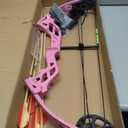 Compound Bow and Arrow for Youth and Beginner, Archery Bow Set, 16-20 lbs Draw Weight, 17.3"-26" Draw Length