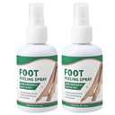 Peele Foot Spray, Instant Foot Peeling Spray, Instantly Remove Dead Skin, Exfoliate & Hydrate Rough Feet, The Best Peel for Smooth, Nourished Skin in Summer (2 pcs)