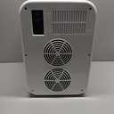 Cooluli 20 Liter Mini Fridge with Temperature Control - White Thermoelectric Cooler and Warmer for Bedroom, Office, Car, Dorm