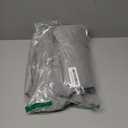 OVZME Silver Grey Blackout Curtains for Bedroom 63 Inch Length 2 Panels, Protect Privacy Thermal Insulated Curtains for Bedroom, Dual Rod Pocket Window Treatments Blackout Drapes, 2x40Wx63L Inches