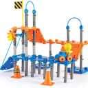 Learning Resources City Engineering and Design Building Set, Engineer STEM Toy, Construction Toys, 100 Pieces, Simple Machines Kids, Ages 5+