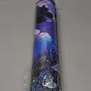 SANWUMIAN Gaming Mouse Pad, Large Mouse Pads for Women, Non-Slip Rubber Base Mousepad, Keyboard Mouse Mat, Desk Pad with Stitched Edges, 31.5x11.8inch, Purple Butterfly