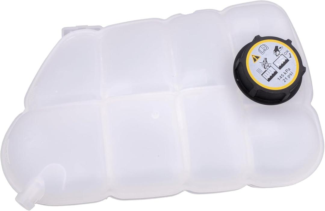 Coolant Overflow Reservoir Tank [with Cap] Compatible with Ford Escape 2013-2016 & Focus 2013-2018 & Transit Connect 2014-2018, Engine Expansion Bottle, Replace# CV6Z8A080C