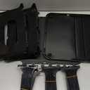 HAIXIN 14 Tier Vertical Black Shoe Rack for Front Door Entrance - Tall Shoe Organizer for Small Spaces, Closet Narrow Small Shoe Shelf Cabinet Free Standing Racks Holder Stand