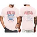 HOTHYPOP Around The World Shirt Men Magical World Tour Graphic T Shirt Funny Traveler Vacation Magic Kingdom Short Sleeve Tops