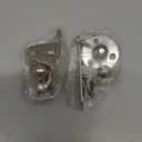 jing 20N4.4 lb Gas Strut Cabinet Hinge Safety Lift Support, Soft Open and Down Lid Support and Buffer Telescopic Cabinet Door Glue Head Gas Spring Supports 6 inch Length (2 Pack)