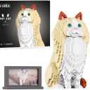 Animal Cat Building Set,Micro Building Blocks Set Gift for Adults and Kids (Ragdoll Cat)