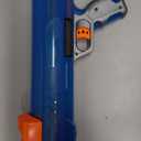Nerf Dog Tennis Ball Blaster Dog Toy Blue/Orange, 16 Inch Compact Blaster with 1 Ball