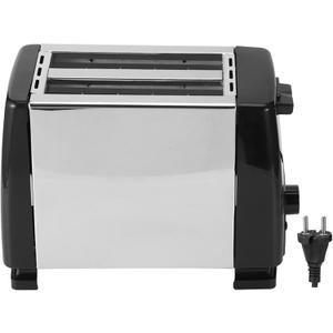 2 Slice Extra Wide Slot Toaster, Stainless Steel Toaster Machine with 6 Toast Settings, Removable Crumb Tray and Compact Design Perfect for Toasting Bread, Bagels, Waffles and Puff Pastry