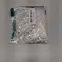 1 Pair Beaded Rhinestones Applique Embellishment for Clothes Epaulettes Shoulder Patches Sew-on Diamond Sequin Tassels Applique for Wedding Dress DIY Accessories 9.8X10.2inches (Silver)