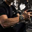 Quickfit 26mm Watch Bands for Garmin Fenix 8 51mm/7X/6X/5X, Sports Silicone Bands Compatible with Garmin Fenix 8 Pro 51mm/7X Pro/6X Pro/5X Plus/3/3HR/Descent MK1/MK2i Smartwatches (Black, XL)