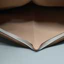 JOJUSIS Modern Leather Throw Pillow Cover for Couch Sofa Bed 100% Faux Leather Dark Brown 12" x 20"