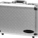 Diamondplate 300 CD Case, Silver