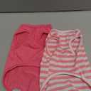 Dog Shirts for Small Dogs Boy Girl 2 Pack Stretchy Lightweight Spring Calm Puppy Clothes Breathable Tshirts for Medium Dogs Pink Size Small for Easter