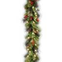 National Tree Company 9 ft. Crestwood Spruce Garland with Clear Lights