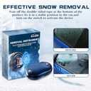 2PC Anti-Freeze Electromagnetic Car Snow Removal Device,Upgrade Car Interference Antifreeze Instrument, Removal Device for Winter Commute Ice Frost Removal on Cars Electromagnetic Snow Removal (B)