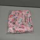 Girls Summer Hawaiian Dress Floral Halter Neck Cold Shoulder Sleeveless Beach Sundress 1-12 Years (Pink)