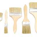 Pack Of 2 Paint Brush Set 5 Piece Paint Brushs for All Latex and Oil Paints & Stains Home Improvement Interior & Exterior Use