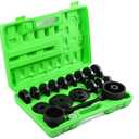 Cortool 23-Piece FWD Front Wheel Drive Bearing Adapters Press Kit Puller Set Replacement Installer Removal Automotive Mechanics Tool Kit